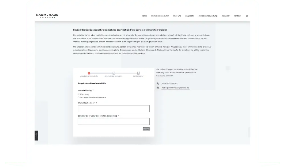 immobilien-formular